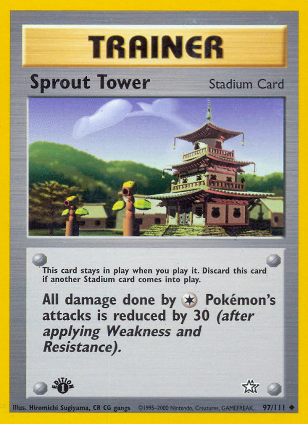 Sprout Tower (97/111) [Neo Genesis 1st Edition] | Good Games Adelaide SA