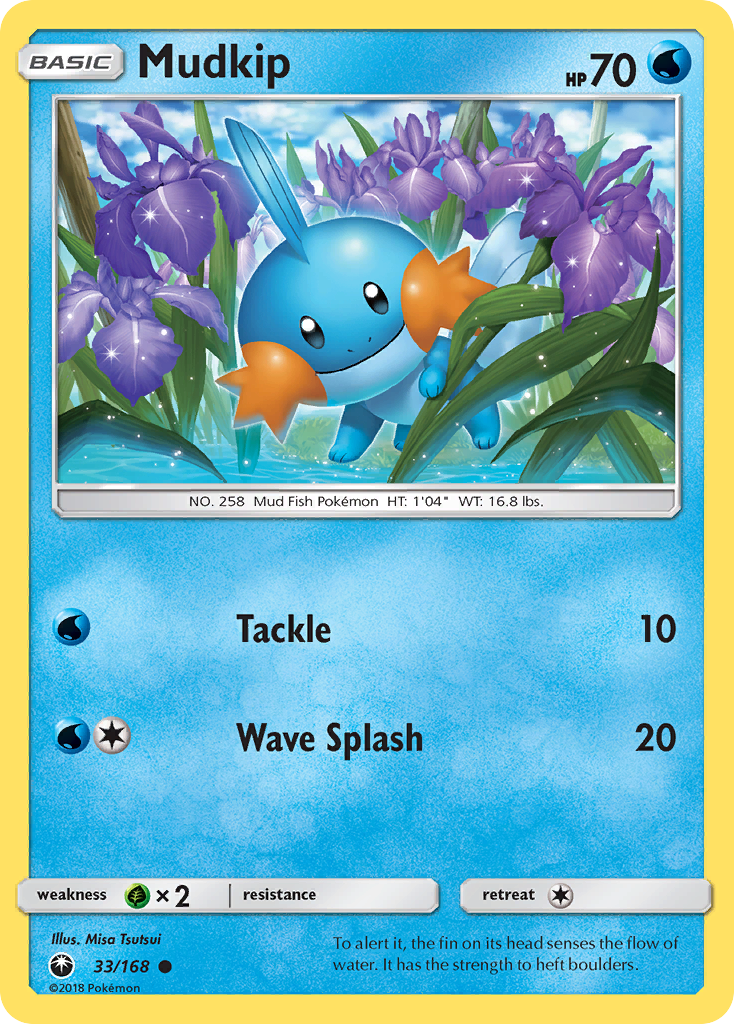 Mudkip (33/168) [Sun & Moon: Celestial Storm] | Good Games Adelaide SA