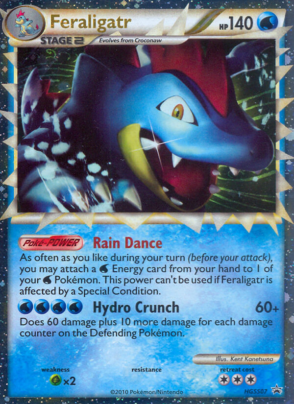 Feraligatr (HGSS07) [HeartGold & SoulSilver: Black Star Promos] | Good Games Adelaide SA