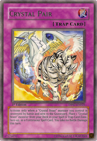 Crystal Pair [DP07-EN025] Rare | Good Games Adelaide SA