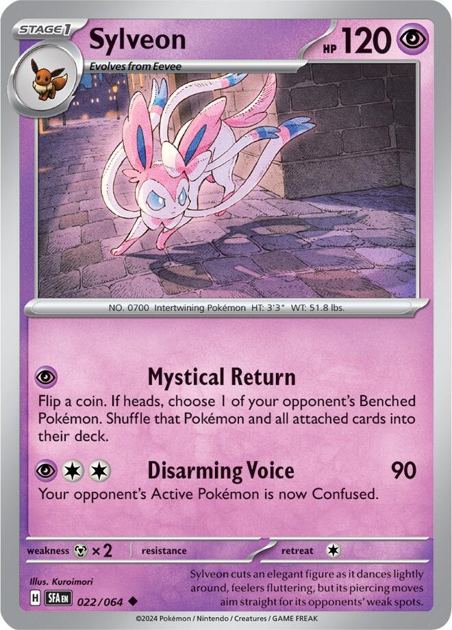 Sylveon 022/064 (SV: Shrouded Fable)  | Good Games Adelaide SA