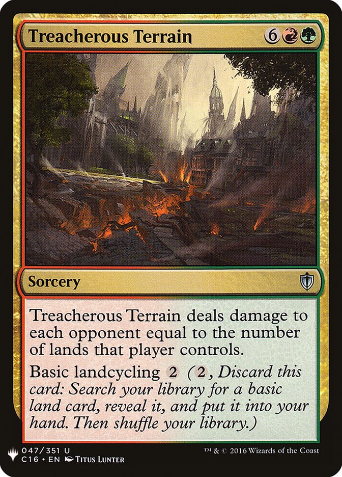Treacherous Terrain [Mystery Booster] | Good Games Adelaide SA