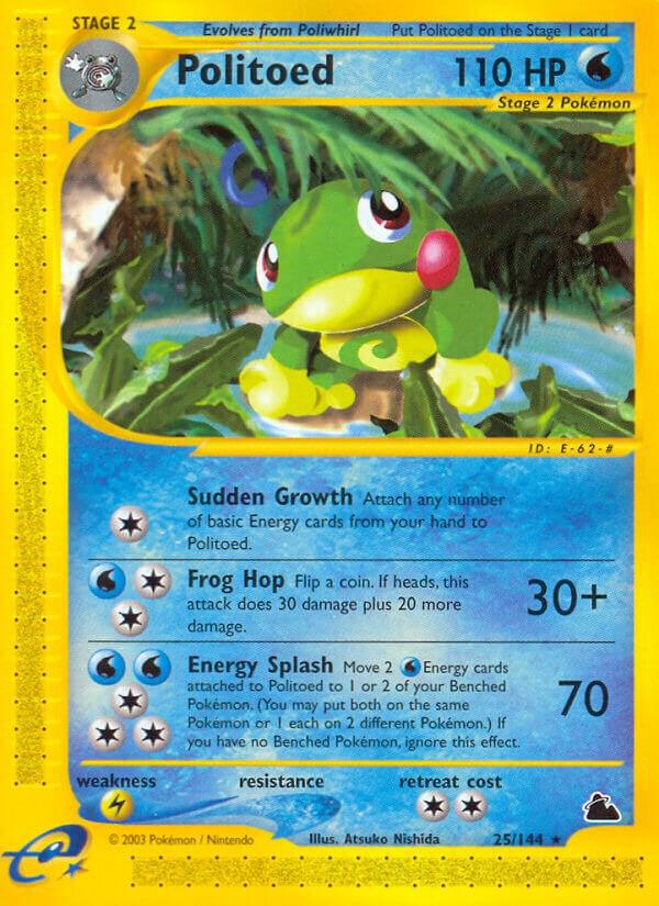 Politoed  025/144 (Skyridge)  | Good Games Adelaide SA