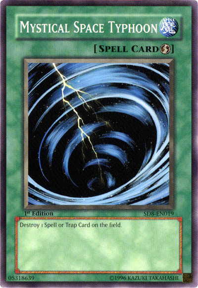 Mystical Space Typhoon [SD8-EN019] Common | Good Games Adelaide SA