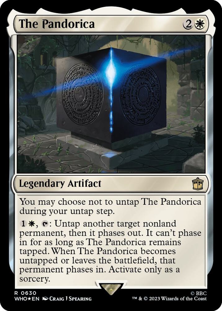 The Pandorica 630 (Universes Beyond: Doctor Who)  - Foil | Good Games Adelaide SA