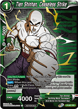 Tien Shinhan, Ceaseless Strike (Gold Stamped) (P-357) [Tournament Promotion Cards] | Good Games Adelaide SA