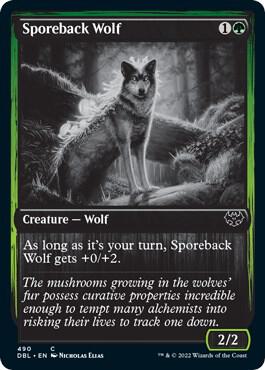Sporeback Wolf 490 (Innistrad: Double Feature)  | Good Games Adelaide SA