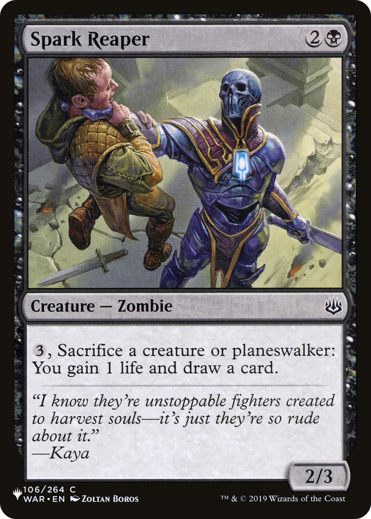 Spark Reaper [The List Reprints] | Good Games Adelaide SA