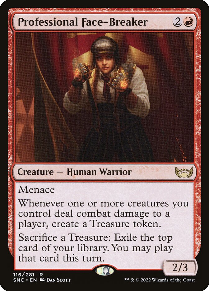 Professional Face Breaker 116 (Streets of New Capenna)  - Foil | Good Games Adelaide SA