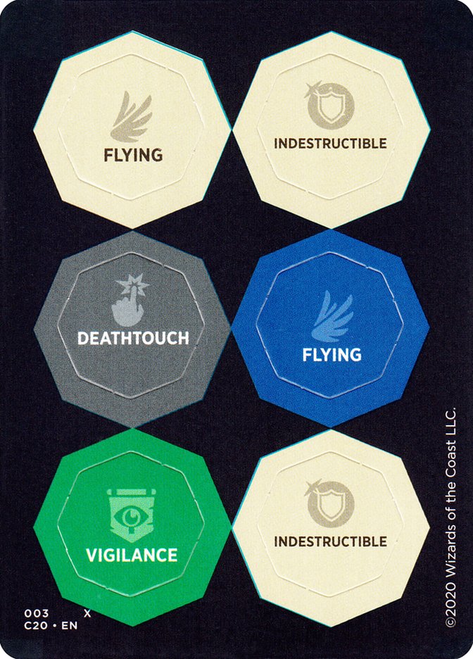 Ability Punchcard [Commander 2020 Tokens] | Good Games Adelaide SA