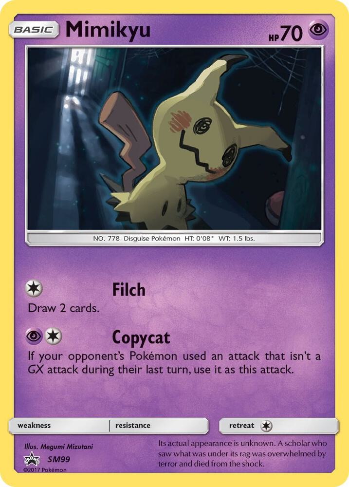 Mimikyu SM99 (SM Promos)  - Holofoil | Good Games Adelaide SA