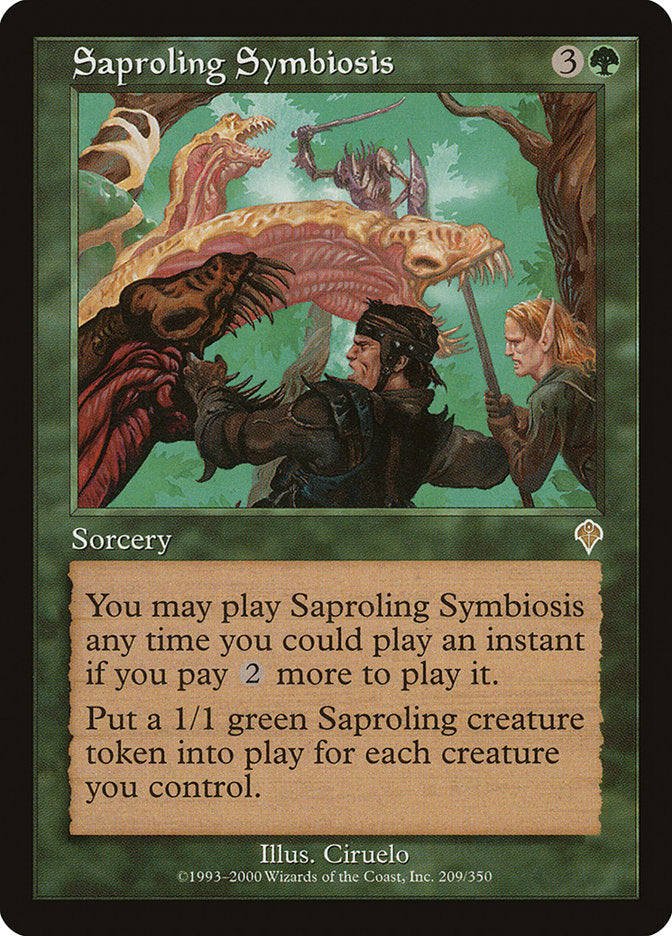 Saproling Symbiosis [Invasion] | Good Games Adelaide SA