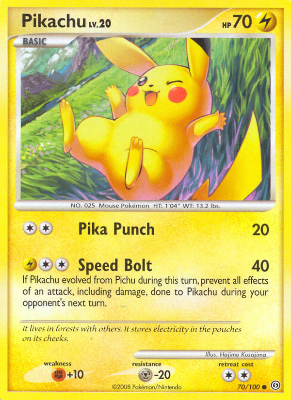 Pikachu (70/100) [Diamond & Pearl: Stormfront] | Good Games Adelaide SA