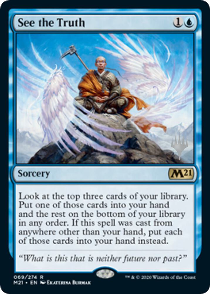 See the Truth 69 (Promo Pack: Core Set 2021)  | Good Games Adelaide SA