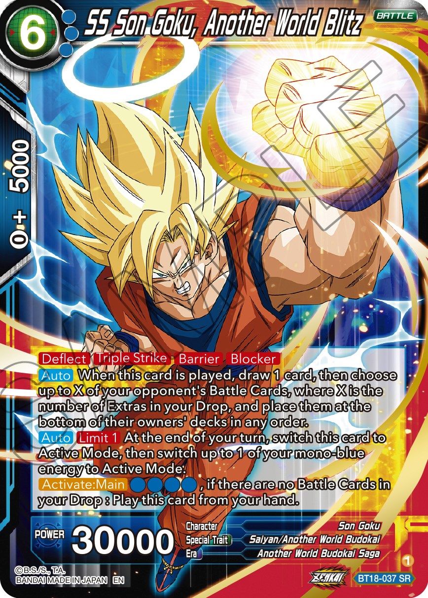 SS Son Goku, Another World Blitz (BT18-037) [Dawn of the Z-Legends] | Good Games Adelaide SA