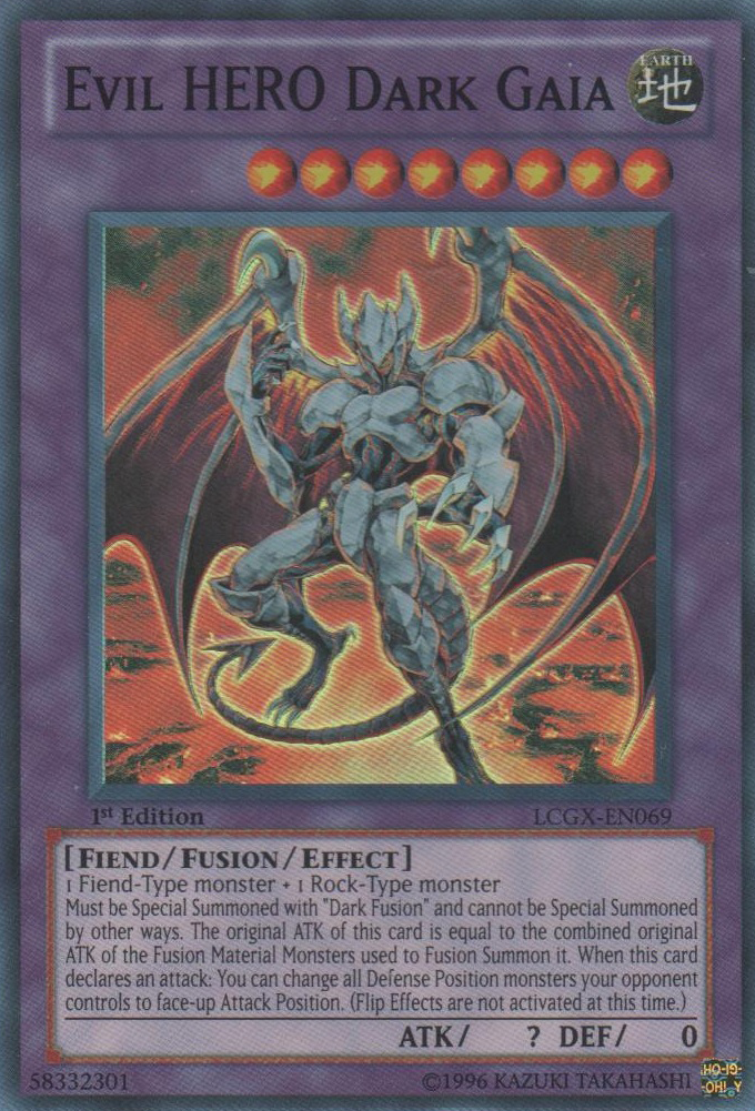 Evil HERO Dark Gaia [LCGX-EN069] Super Rare | Good Games Adelaide SA