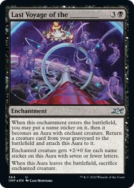 Last Voyage of the _______ Galaxy Foil 364 (Unfinity)  - Foil | Good Games Adelaide SA