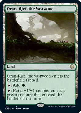 Oran Rief the Vastwood 307 (Commander 2021)  | Good Games Adelaide SA