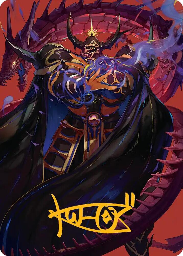 Golbez Crystal Collector Art Card Gold Stamped Signature 45 (Art Series: FINAL FANTASY)  | Good Games Adelaide SA