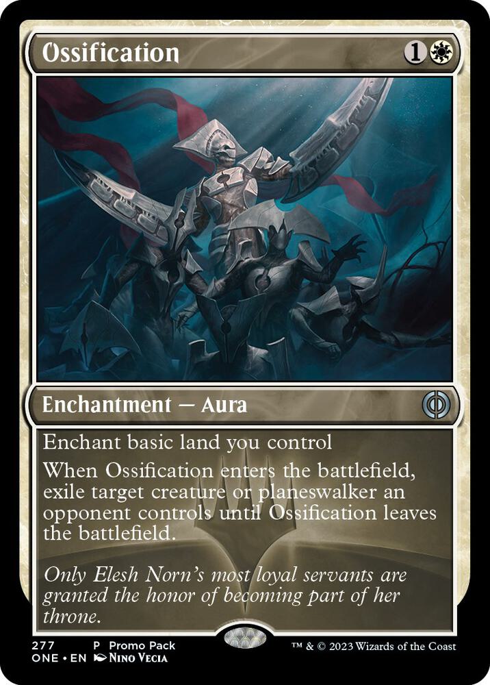 Ossification 277/271 (Promo Pack: Phyrexia: All Will Be One)  | Good Games Adelaide SA
