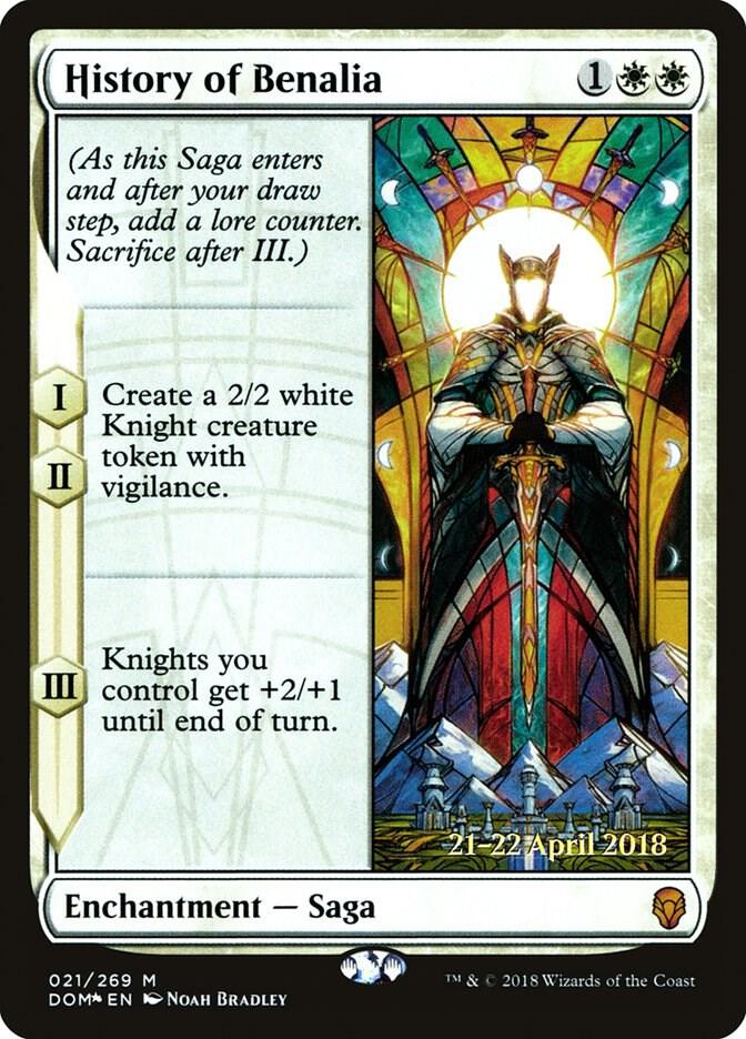 History of Benalia 21 (Prerelease Cards)  - Foil | Good Games Adelaide SA