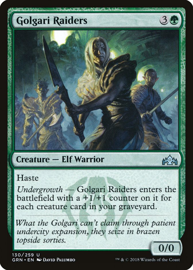 Golgari Raiders 130 (Guilds of Ravnica)  | Good Games Adelaide SA
