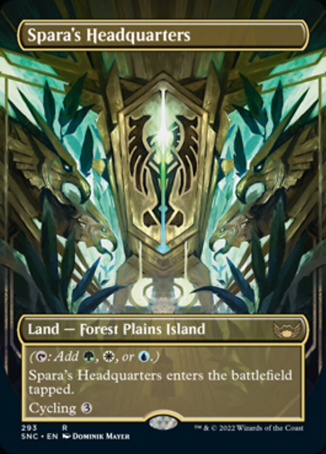 Spara's Headquarters (Borderless Alternate Art) [Streets of New Capenna] | Good Games Adelaide SA