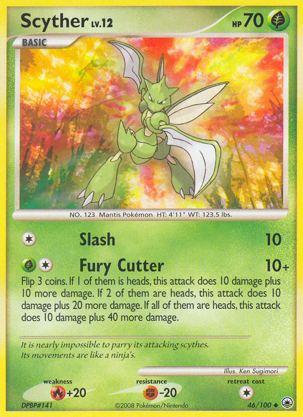 Scyther (46/100) [Diamond & Pearl: Majestic Dawn] | Good Games Adelaide SA