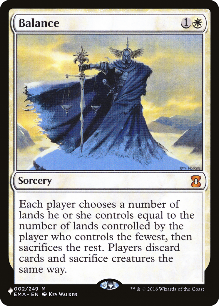 Balance [The List Reprints] | Good Games Adelaide SA