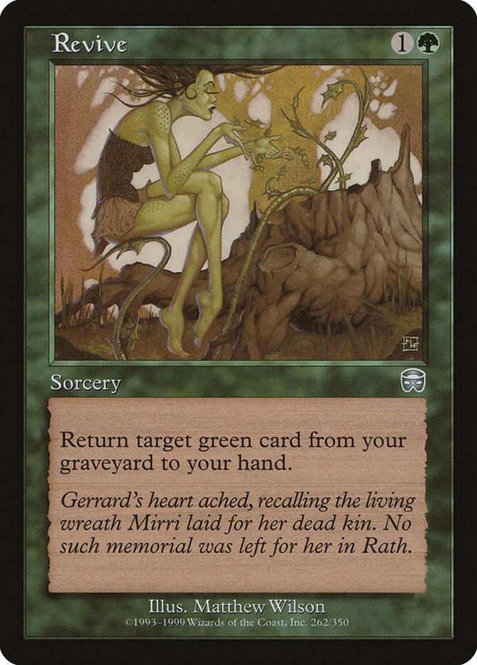 Revive 262 (Mercadian Masques)  - Foil | Good Games Adelaide SA