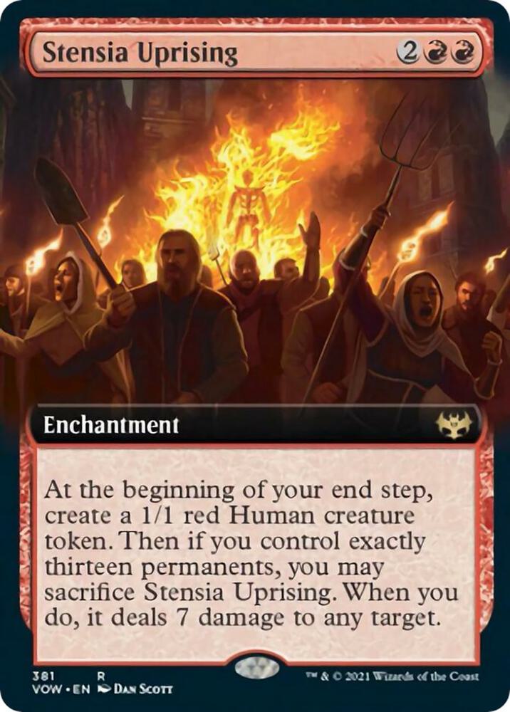 Stensia Uprising Extended Art 381 (Innistrad: Crimson Vow)  | Good Games Adelaide SA