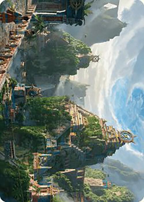 Clifftop Retreat Art Card 81 (Art Series: The Lost Caverns of Ixalan)  | Good Games Adelaide SA