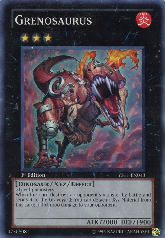 Grenosaurus [YS11-EN043] Super Rare | Good Games Adelaide SA