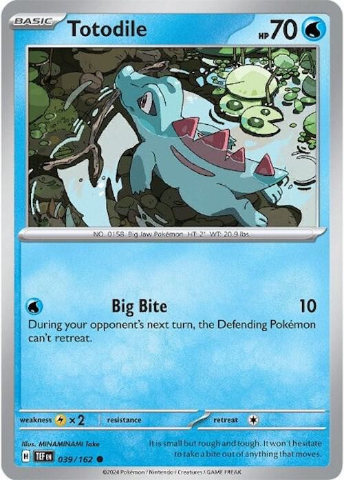 Totodile 039/162 (SV05: Temporal Forces)  | Good Games Adelaide SA