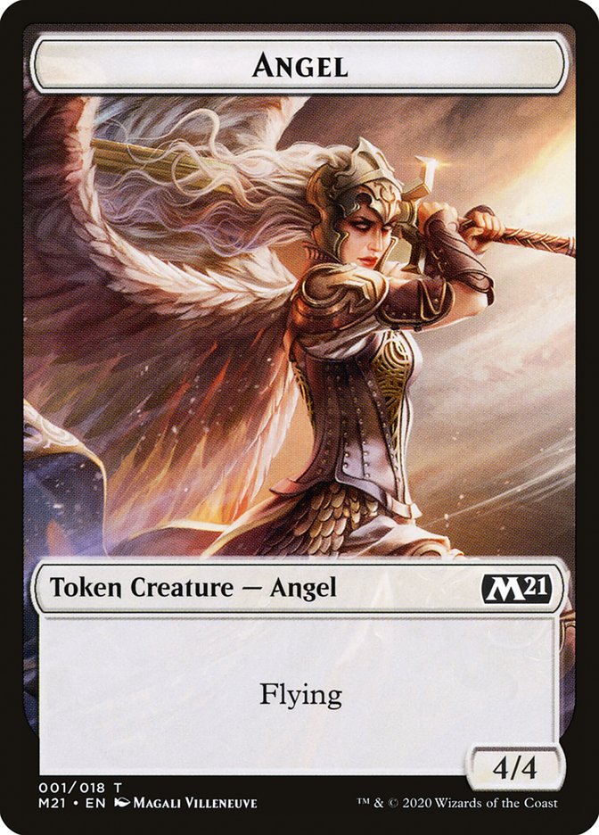 Angel Token [Core Set 2021] | Good Games Adelaide SA