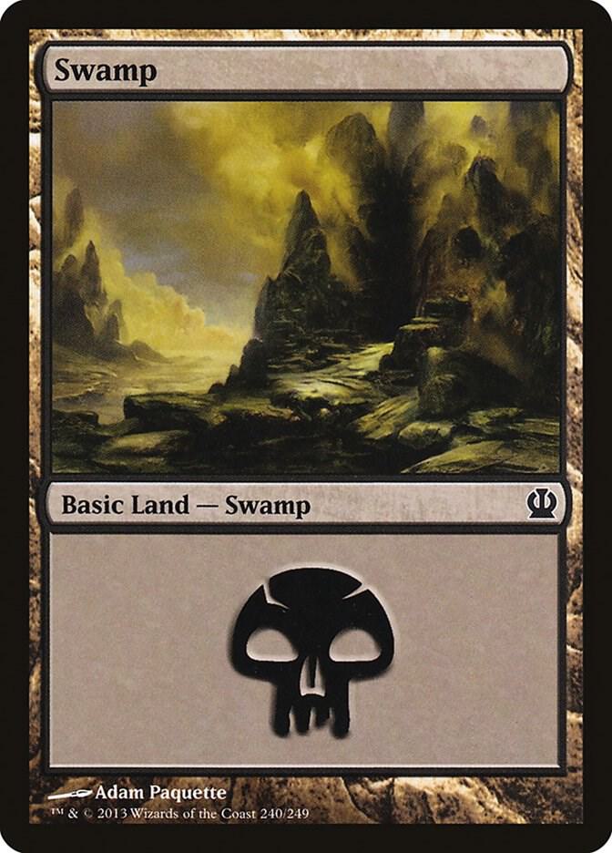 Swamp 240 (Theros)  | Good Games Adelaide SA
