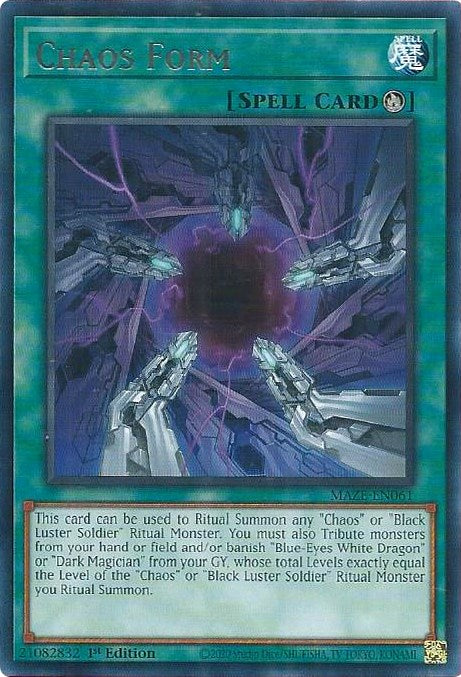 Chaos Form [MAZE-EN061] Rare | Good Games Adelaide SA