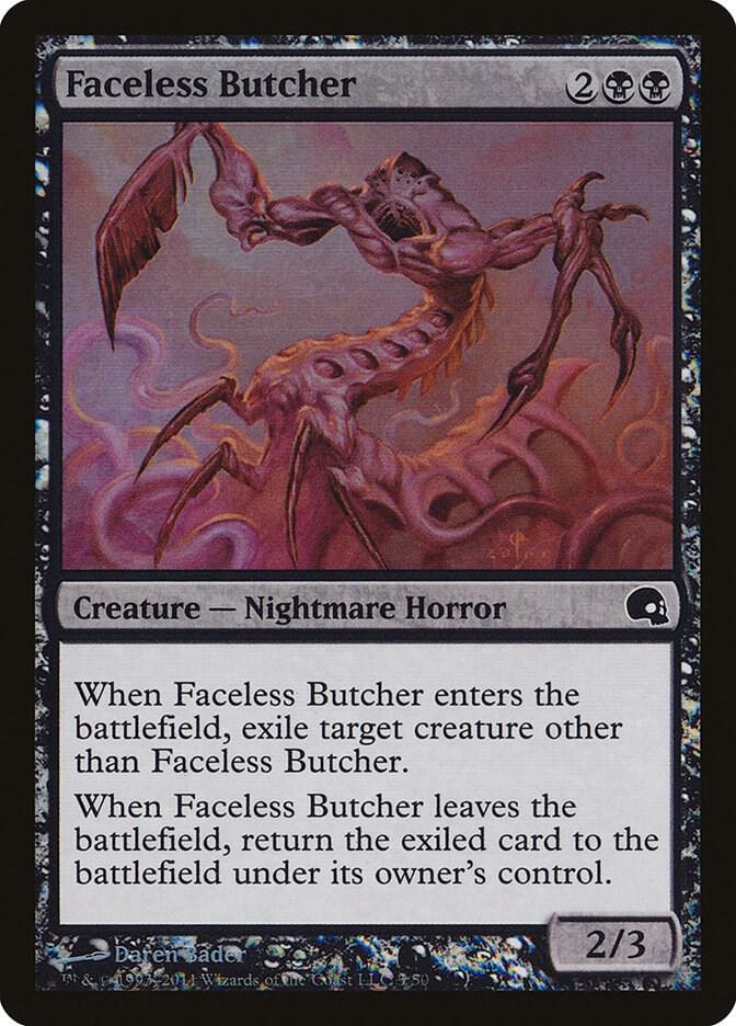 Faceless Butcher 3 (Premium Deck Series: Graveborn)  - Foil | Good Games Adelaide SA