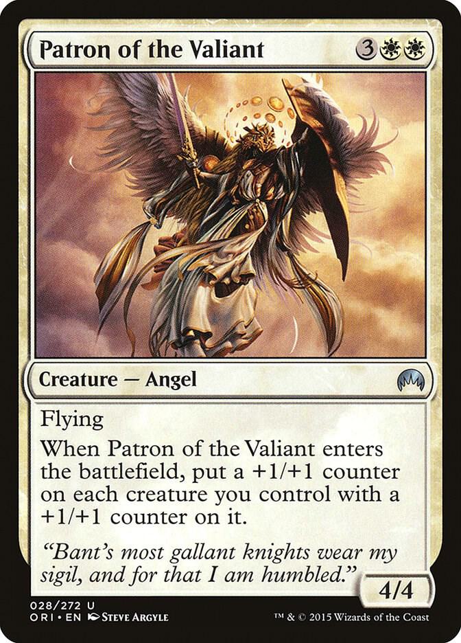 Patron of the Valiant 28 (Magic Origins)  - Foil | Good Games Adelaide SA