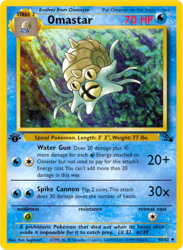 Omastar 40/62 (Fossil)  - 1st Edition | Good Games Adelaide SA