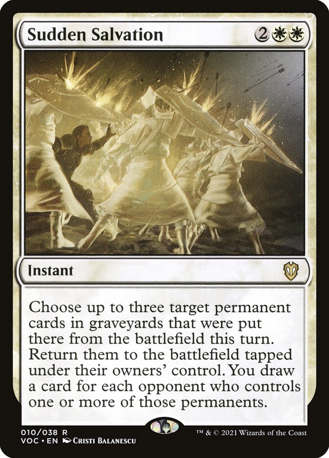 Sudden Salvation 10 (Commander: Innistrad: Crimson Vow)  | Good Games Adelaide SA