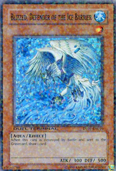 Blizzed, Defender of the Ice Barrier [DT01-EN010] Super Rare | Good Games Adelaide SA