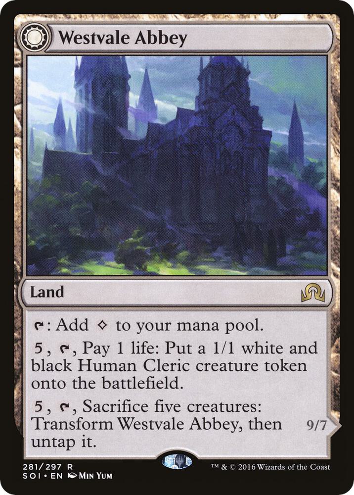 Westvale Abbey // Ormendahl, Profane Prince 281 (Shadows over Innistrad)  - Foil | Good Games Adelaide SA