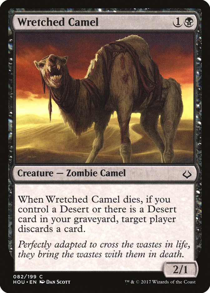 Wretched Camel 82 (Hour of Devastation)  - Foil | Good Games Adelaide SA