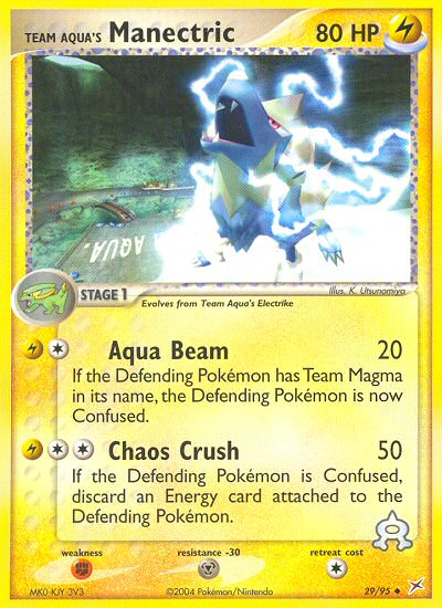 Team Aqua's Manectric (29/95) [EX: Team Magma vs Team Aqua] | Good Games Adelaide SA