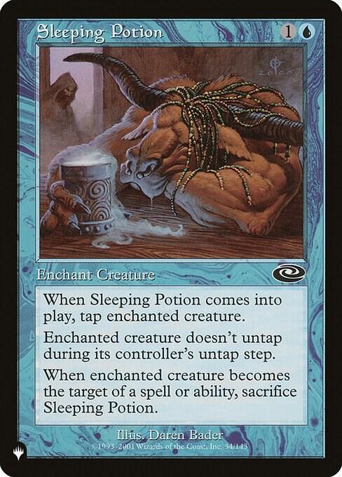 Sleeping Potion 34/143 (The List Reprints)  | Good Games Adelaide SA