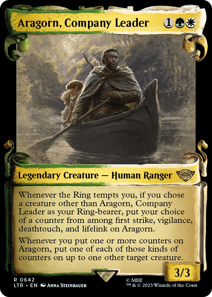 Aragorn, Company Leader [The Lord of the Rings: Tales of Middle-Earth Showcase Scrolls] | Good Games Adelaide SA