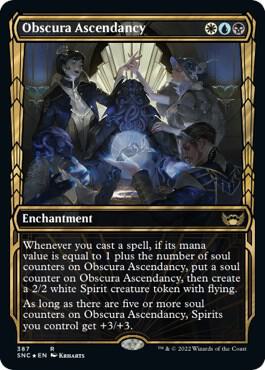Obscura Ascendancy Gilded Foil 387 (Streets of New Capenna)  - Foil | Good Games Adelaide SA