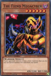 The Fiend Megacyber [SBCB-EN148] Common | Good Games Adelaide SA
