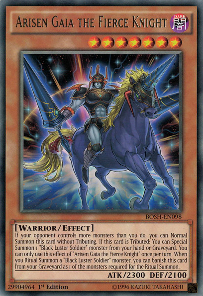 Arisen Gaia the Fierce Knight [BOSH-EN098] Rare | Good Games Adelaide SA